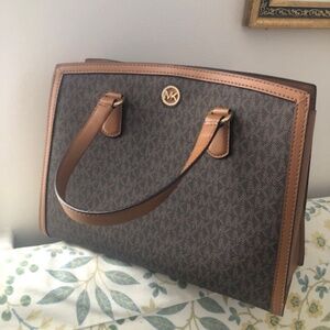 Michael Kors Leather Satchel Bag NWOT